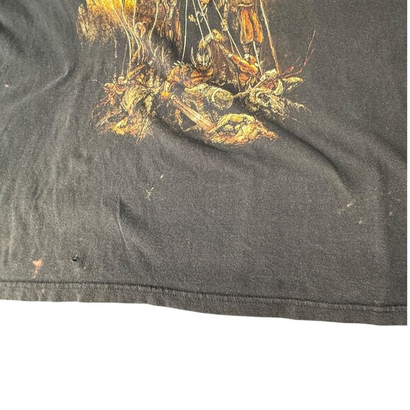 Winds Of Plague Band T-Shirt XL Anvil Black Pre-Shrunk 100% Cotton Graphic Tee - Picture 8 of 12